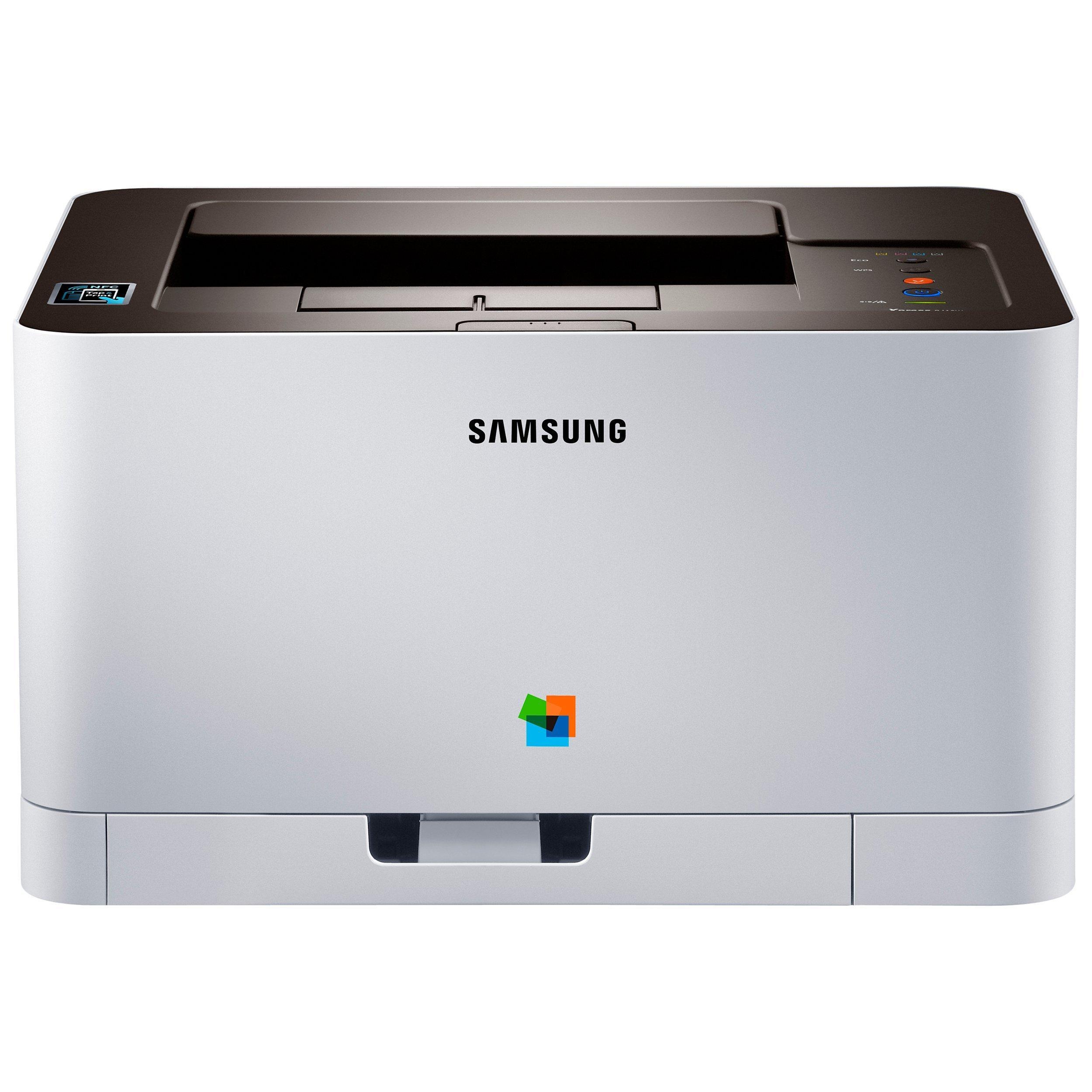 طابعة سامسونج ليزر جيت مستعملة الون C410W